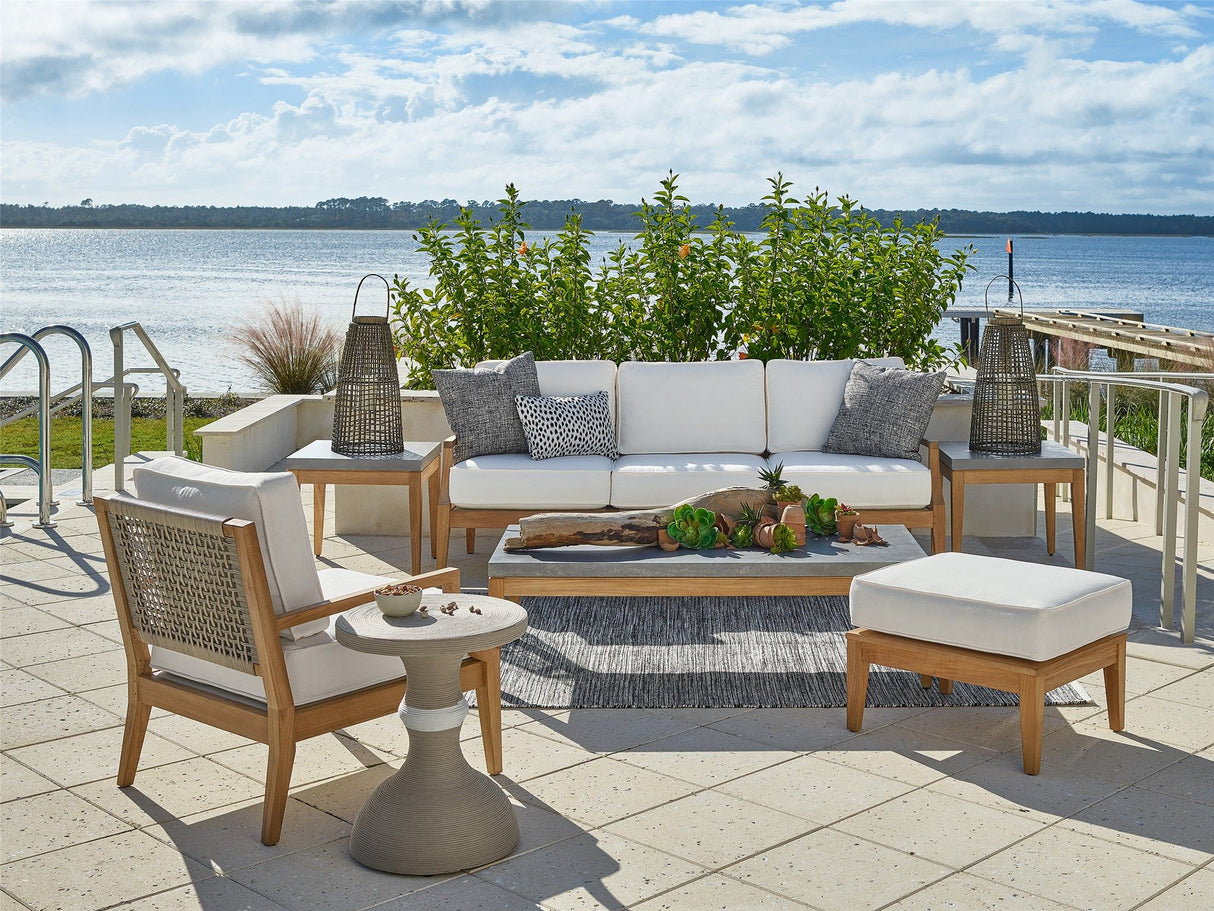 Coastal Living Outdoor - Chesapeake Lounge Chair - White