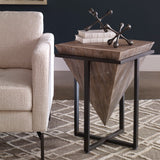 Bertrand - Shagreen Accent Table
