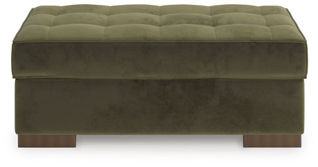 Caspian-Town - Olive - Oversized Accent Ottoman