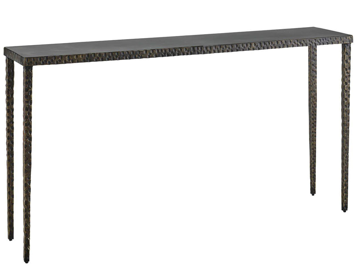 Curated - Minimalist Console Table - Dark Brown