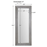 Amadeus - Large Mirror - Silver