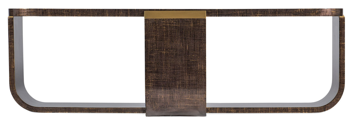 Melange - Edmun Rectangle Cocktail Table - Dark Brown