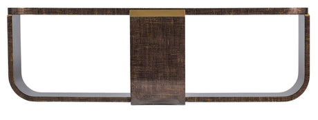Melange - Edmun Rectangle Cocktail Table - Dark Brown