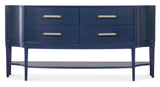 Melange - Mazarine Credenza - Blue