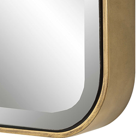 Hampshire - Square Mirror - Gold