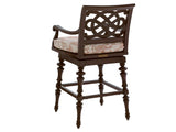 Royal Kahala Black Sands - Swivel Bar Stool - Dark Brown
