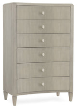 Elixir - 6-Drawer Drawer Chest - Pearl Silver