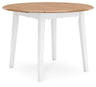Gesthaven - Round Dining Room Drop Leaf Table