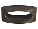 Verbatim - Oval Cocktail Table - Dark Brown