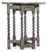 La Grange - Prause Gate Leg Round Table - Light Blue