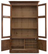 Cashiers - Display Cabinet - Chestnut