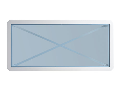 Ocean Breeze Promenade - Rectangular Cocktail Table - White