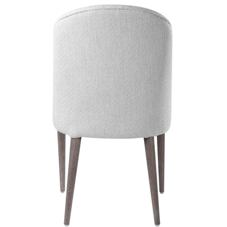 Brie - Armless Chair, Set Of 2 - White