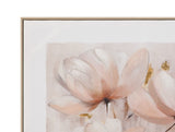 Blush Magnolia I Framed Canvas - Pink