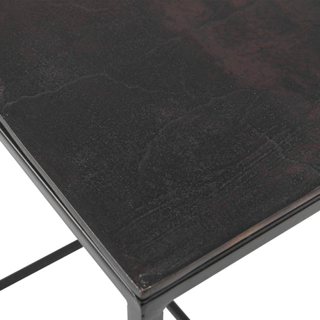 Coreene - Iron Nesting Tables, Set Of 3 - Black