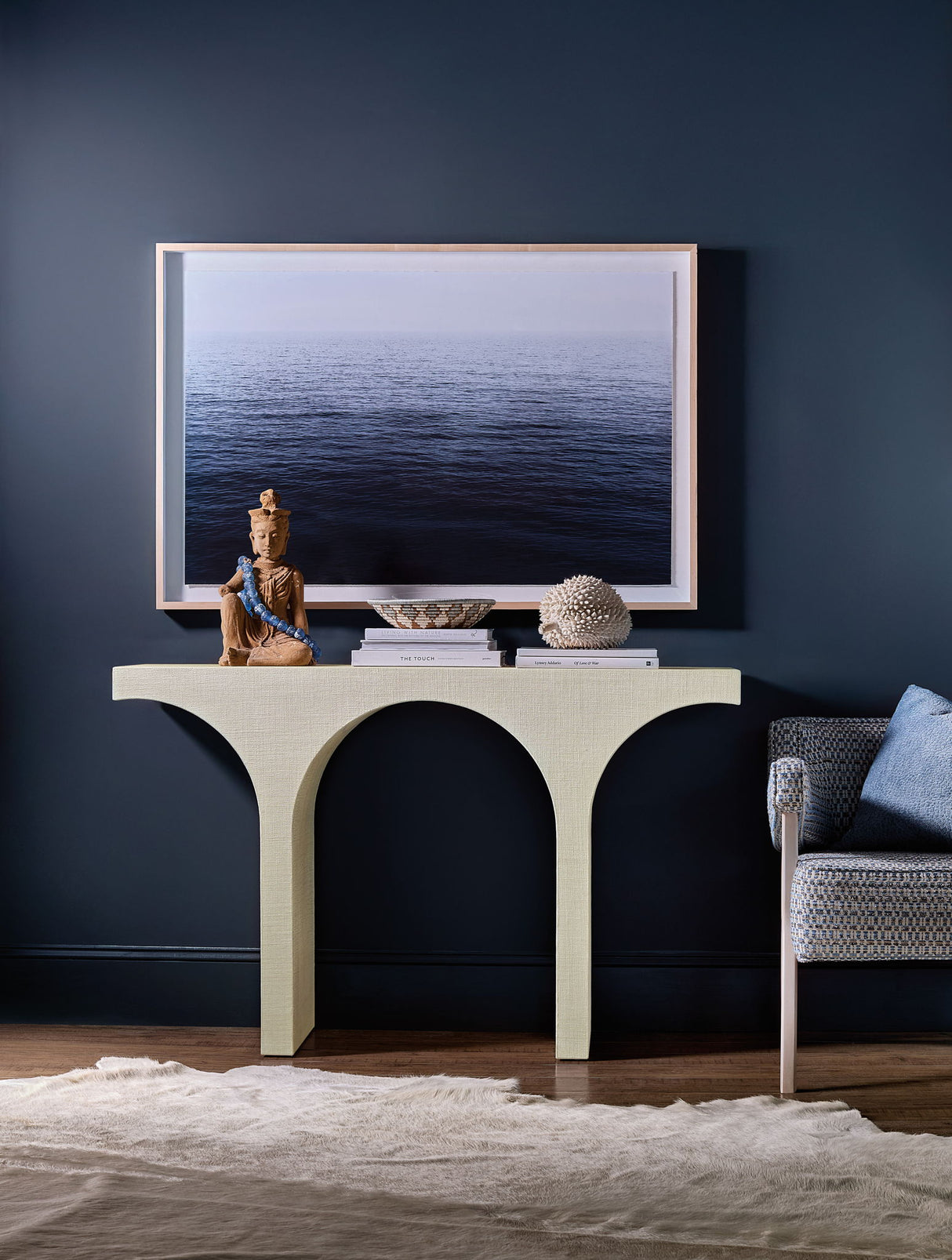 Commerce And Market - Archer Console Table - White