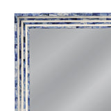 Mabrey - Wall Mirror - Blue