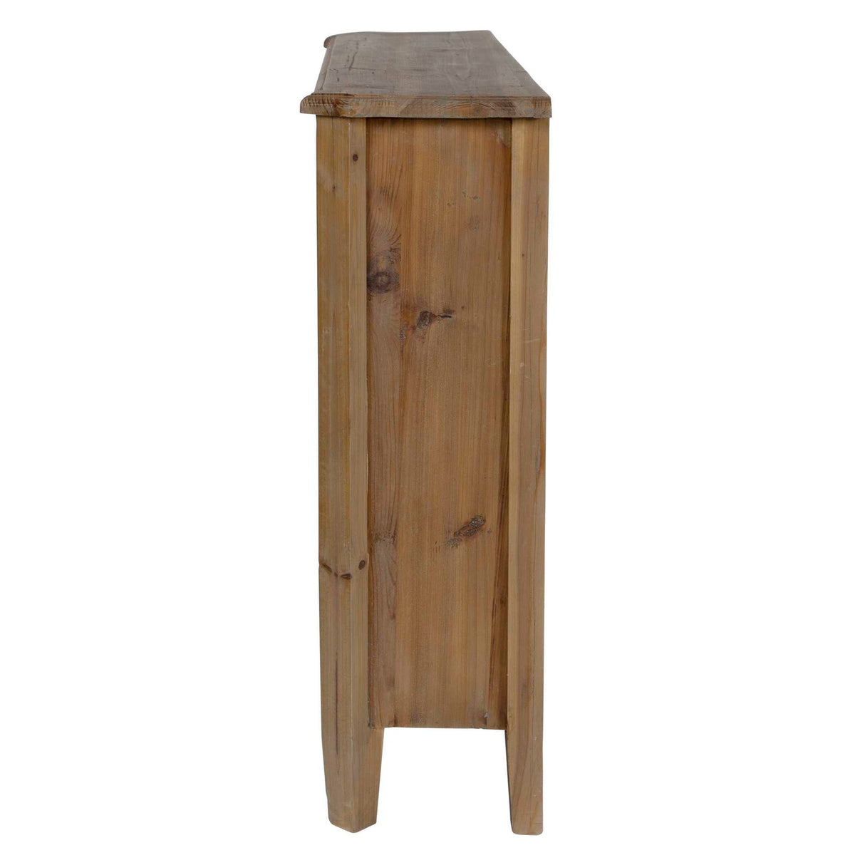 Altair - Reclaimed Wood Console Cabinet - Brown, Dark