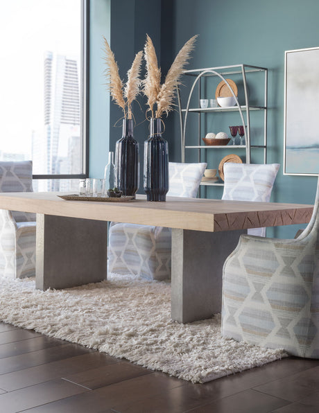 Verite - Rectangular Dining Table - Light Brown