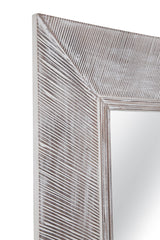 Baker - Floor Mirror - White Wash