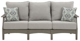 Visola - Gray - Sofa With Cushion