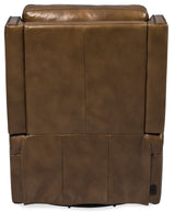 RC - Collier Power Swivel Glider Recliner - Brown