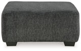 Biddeford - Shadow - Oversized Accent Ottoman