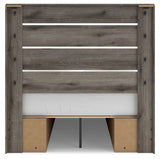 Graystorm - Panel Bed With Storage