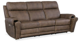 SS - Duncan Power Sofa With Power Headrest & Lumbar - Dark Brown