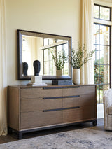 Zanzibar - Eaton Rectangular Mirror - Light Brown