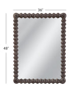 Vallente - Wall Mirror - Brown