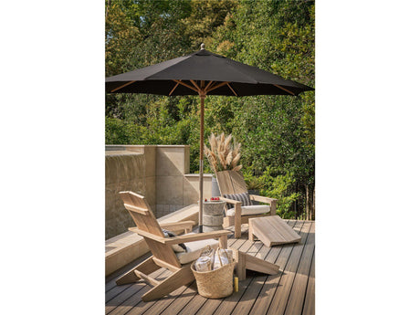 Coastal Living Outdoor / Saratoga - Adirondack Ottoman - Light Brown