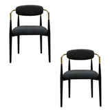 Jenson - Black Dining Chair (Set of 2) - Black