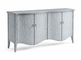 Bauer - Four Door Cabinet - Silver