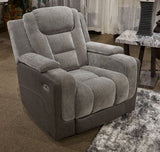 Mixed Motion - Power Recliner With Adjustable Headrest