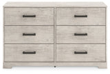 Shawburn - Six Drawer Dresser - Gray