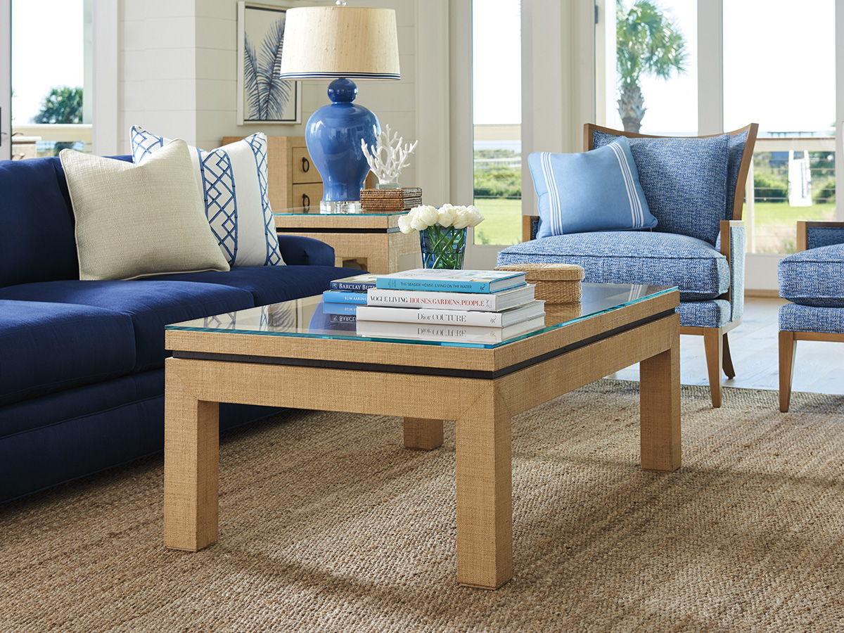 Newport - Harbor Raffia Table