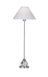 Milford - Table Lamp - Brushed Steel