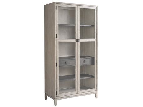 Coalesce - Canseco Display Cabinet - Pearl Silver