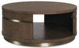 Commerce And Market - Roll With It Round Cocktail Table - Dark Brown