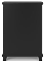Lanolee - Five Drawer Chest - Black