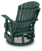 Shell Beach - Swivel Glider Chair - Green