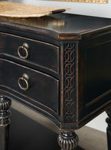Charleston - Five-Drawer Server - Black