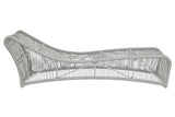 Miami - Cushionless Chaise - Frost