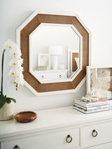 Laguna - Wood Thalia Octagonal Mirror - Light Brown