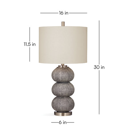 Jed - Table Lamp - Gray