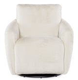 CC - Bonnie Swivel Chair With Power Footrest - White