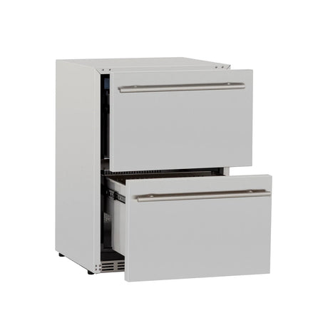 24" 5.3c Deluxe Outdoor Rated 2-Drawer Refrigerator