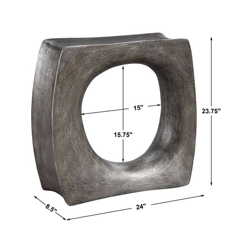 Valira - Modern Accent Table - Gray, Dark