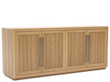 New Modern - Media Credenza - Light Brown